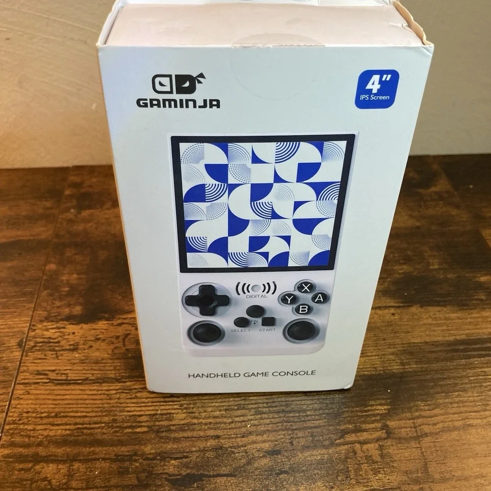 GAMINJA ANS13 Handheld Video Player 64GB‎ Gaming Console Black